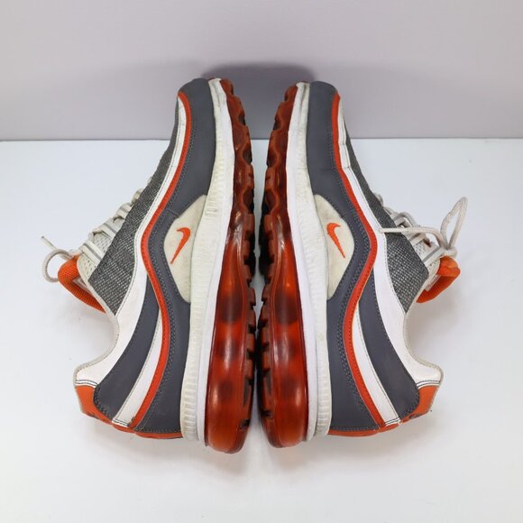 Nike Air Max 24-7 3M Team Orange/Dark Grey Running Shoes Size 11 Y2K USED - Picture 7 of 9